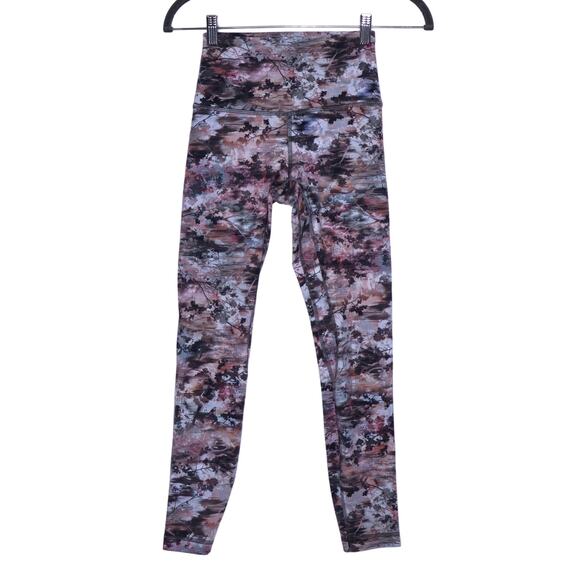 LULULEMON Align High-Rise Pant 25" Leggings Future Utopia Multi Yoga Women's 4 - Picture 1 of 10